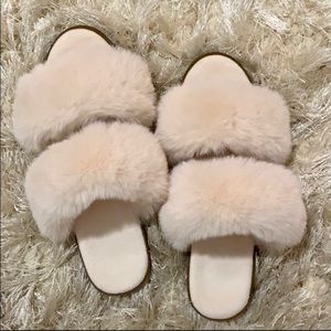 NEW Loft fuzzy slippers